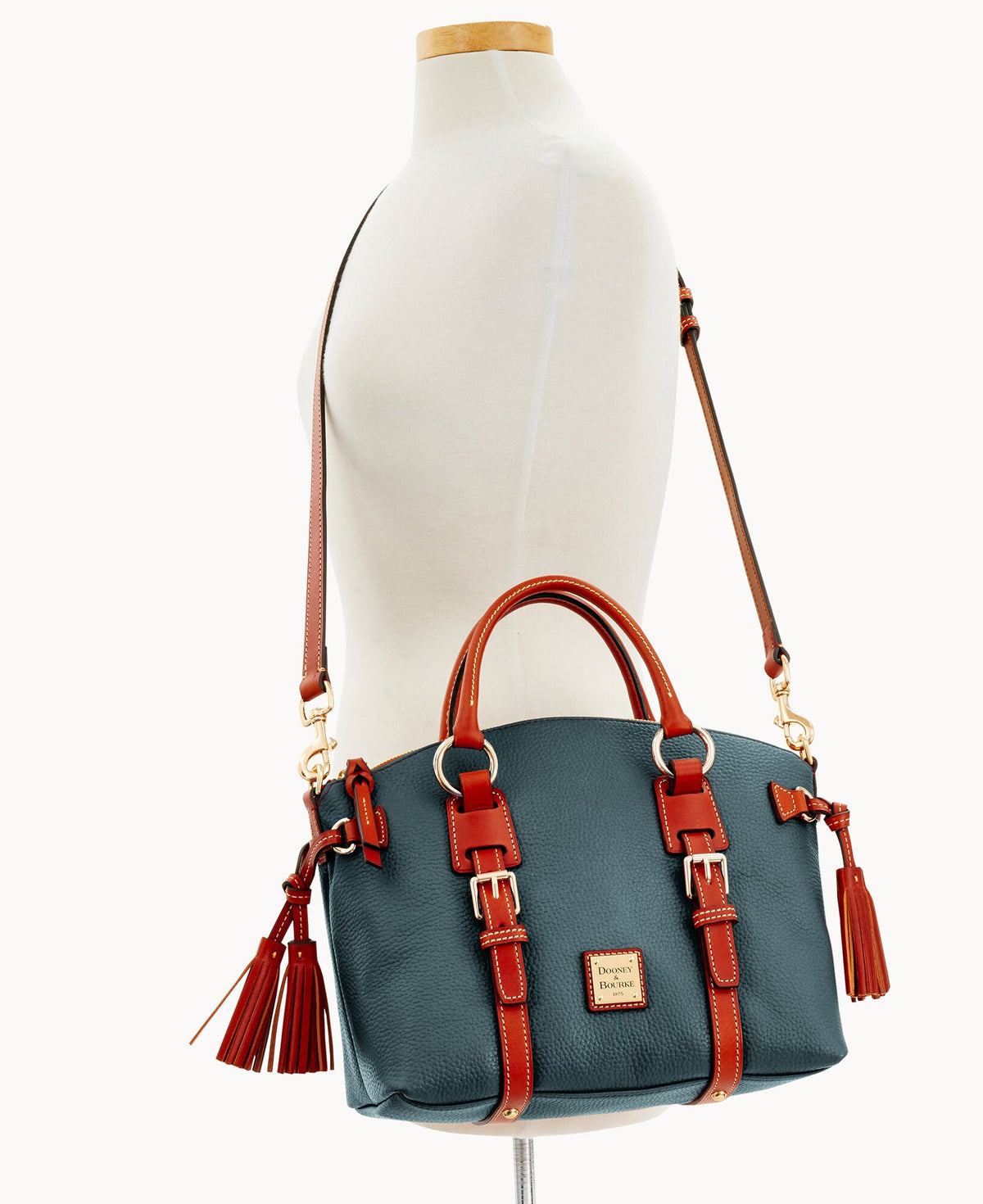 Dooney & Bourke Pebble Grain Bristol Satchel