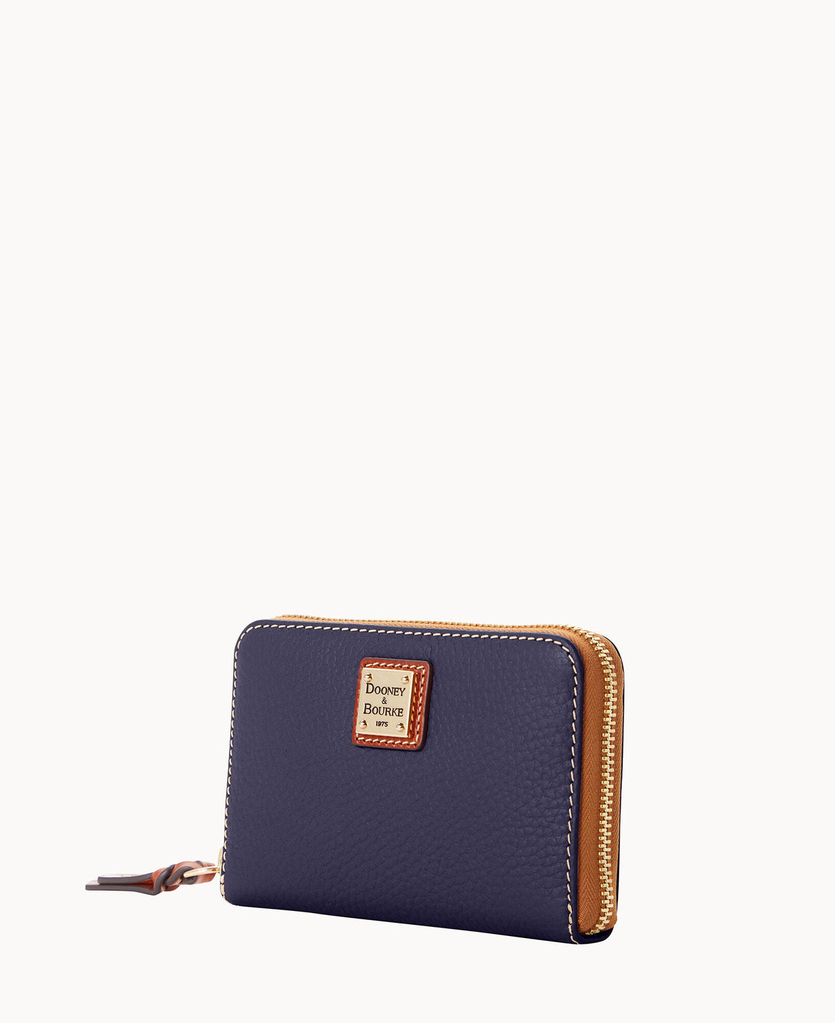 Dooney & Bourke Pebble Grain Medium Zip Around Wallet