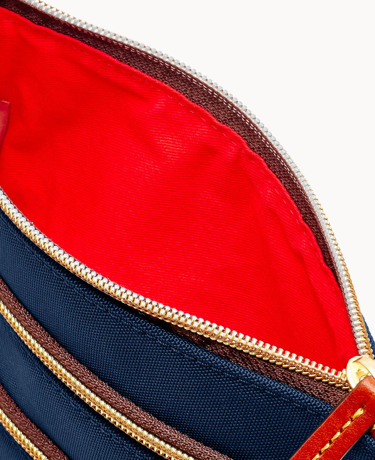 Dooney & Bourke Nylon North South Triple Zip