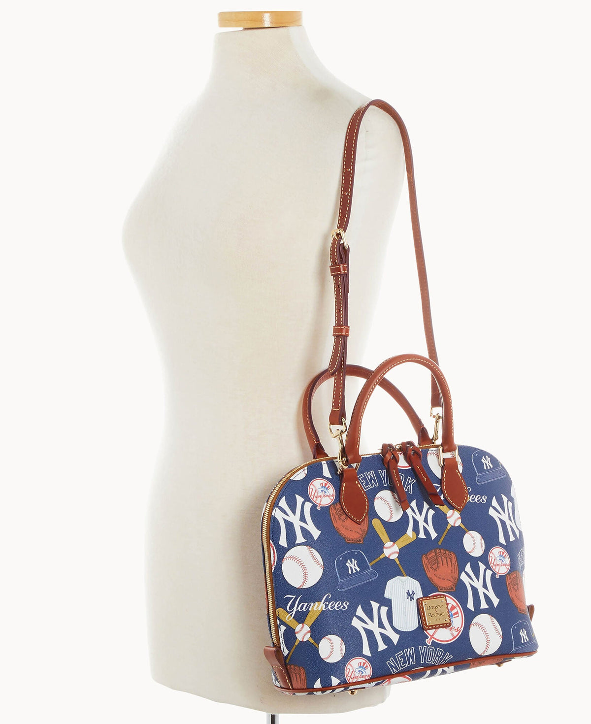 Dooney & Bourke MLB Yankees Zip Zip Satchel
