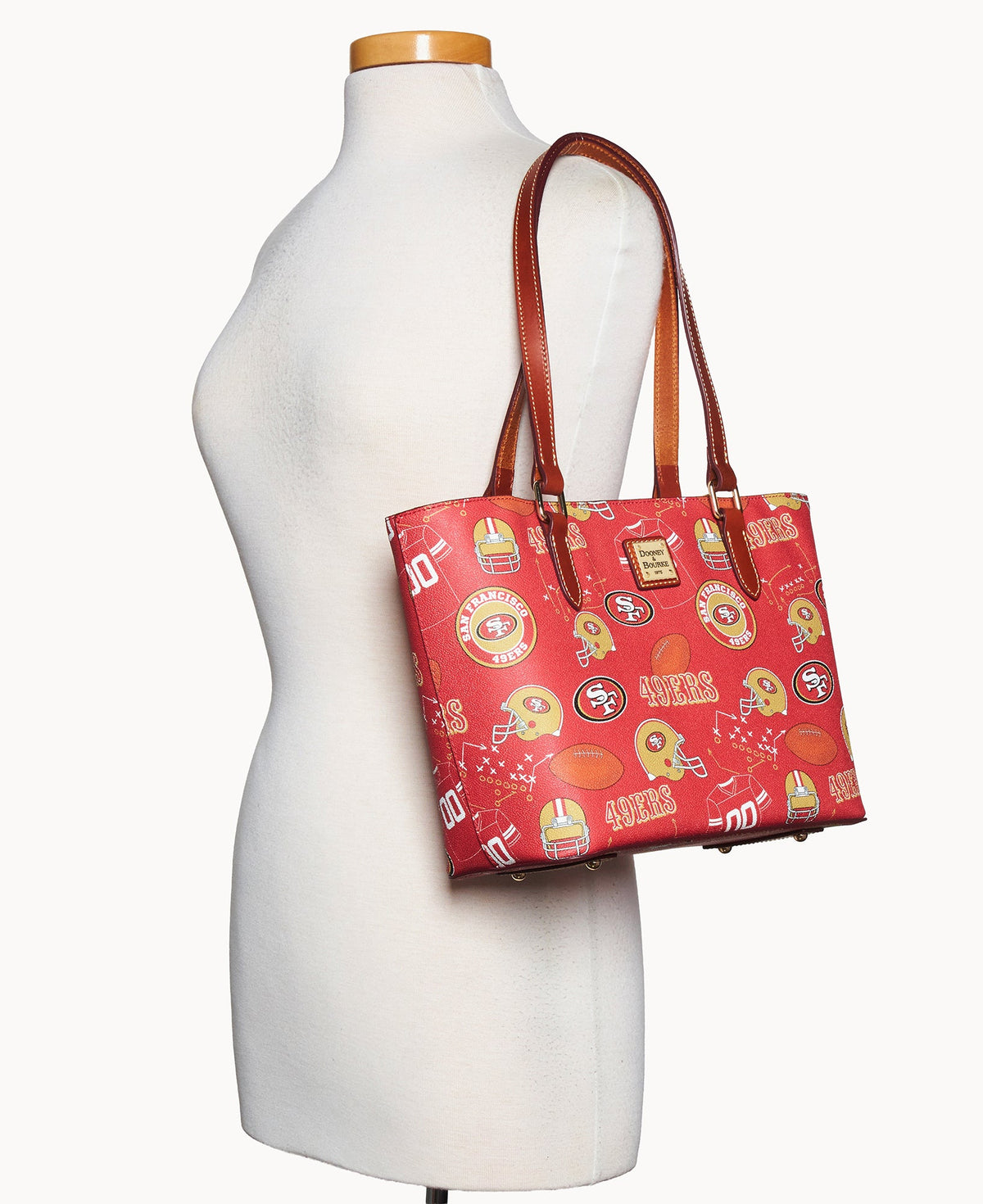 Dooney & Bourke NFL 49ERS Small Jessie Tote