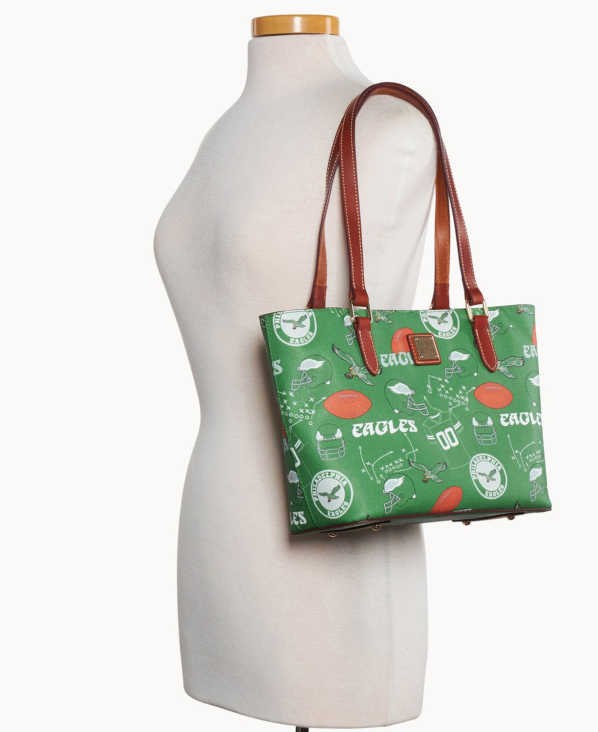 Dooney & Bourke NFL Eagles Small Jessie Tote