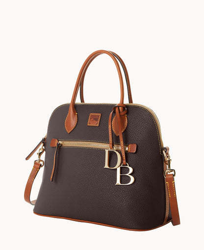 Dooney & Bourke Pebble Grain Large Domed Satchel