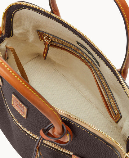 Dooney & Bourke Pebble Grain Large Domed Satchel