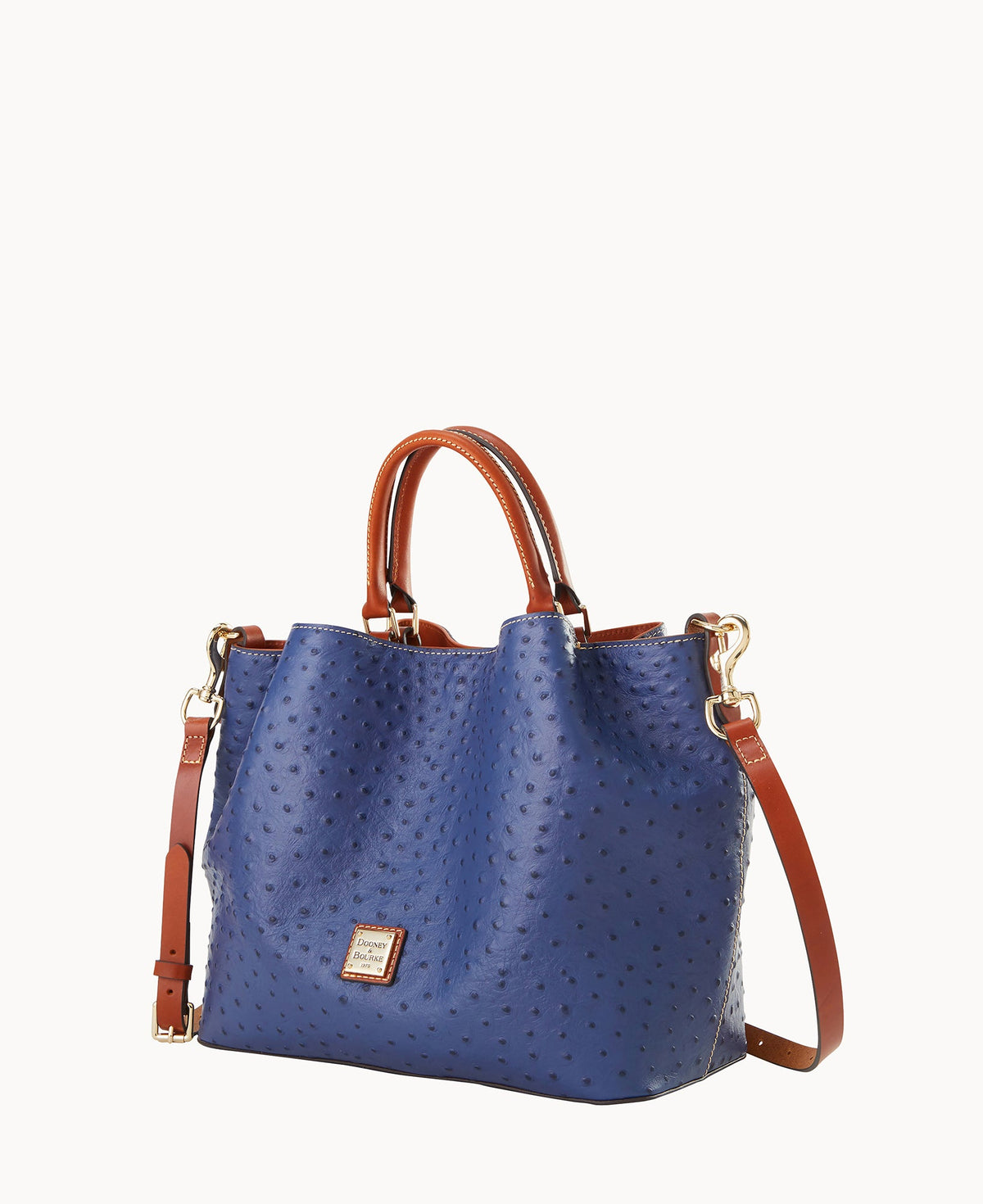 Dooney & Bourke Ostrich Large Barlow