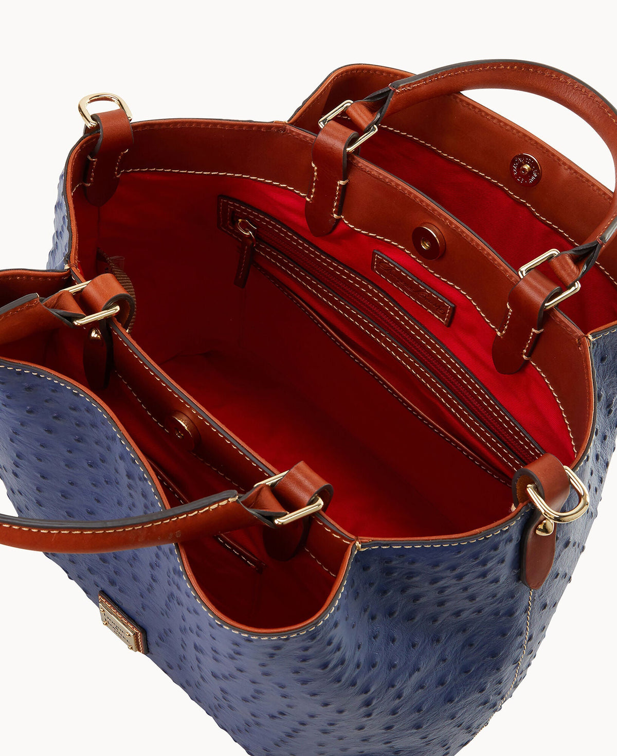 Dooney & Bourke Ostrich Large Barlow