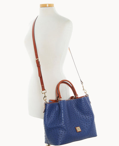 Dooney & Bourke Ostrich Large Barlow