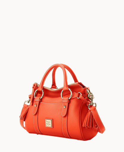 Dooney & Bourke Lucca Leather Satchel With Pocket