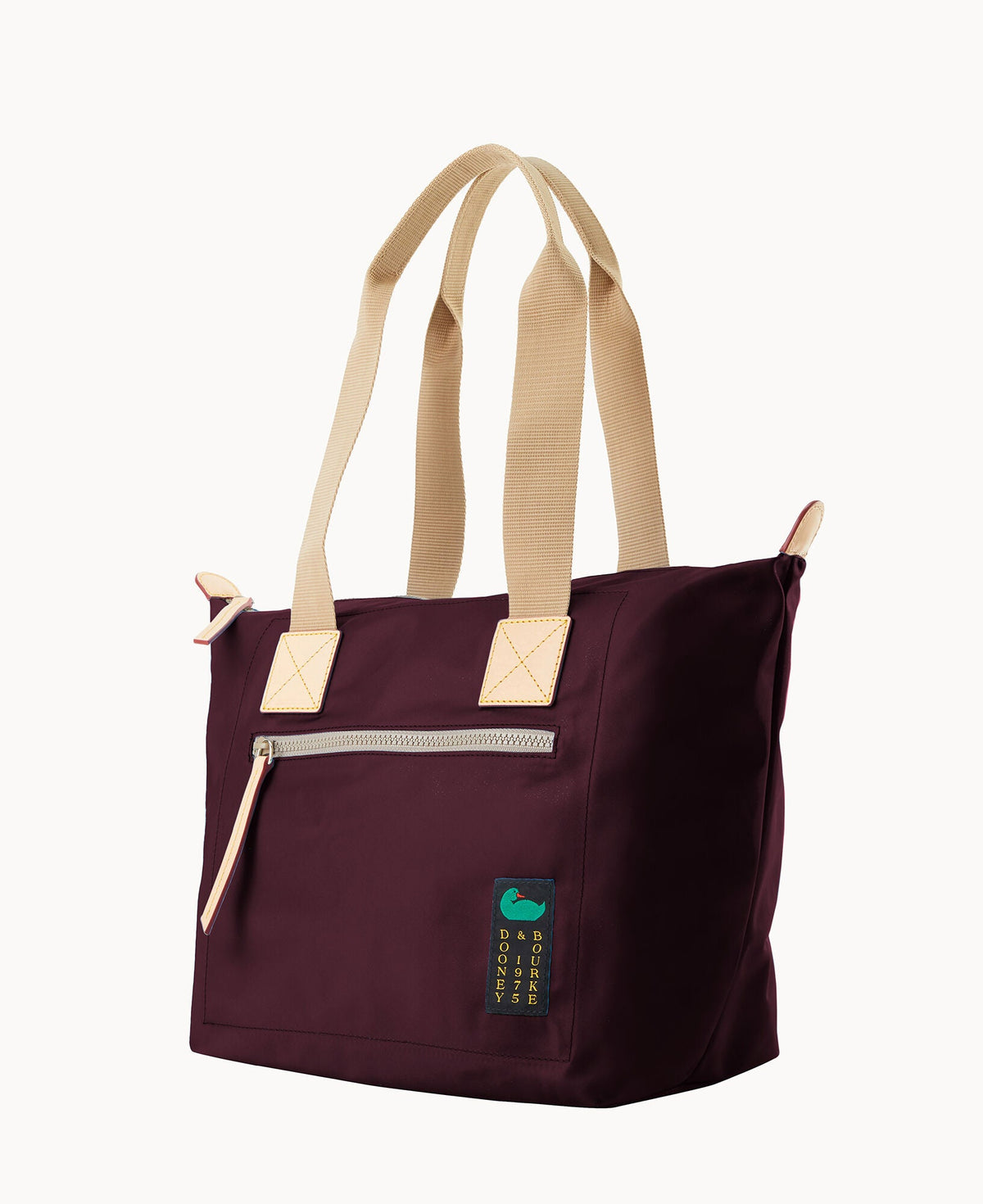 Dooney & Bourke Nylon Front Zip Tote