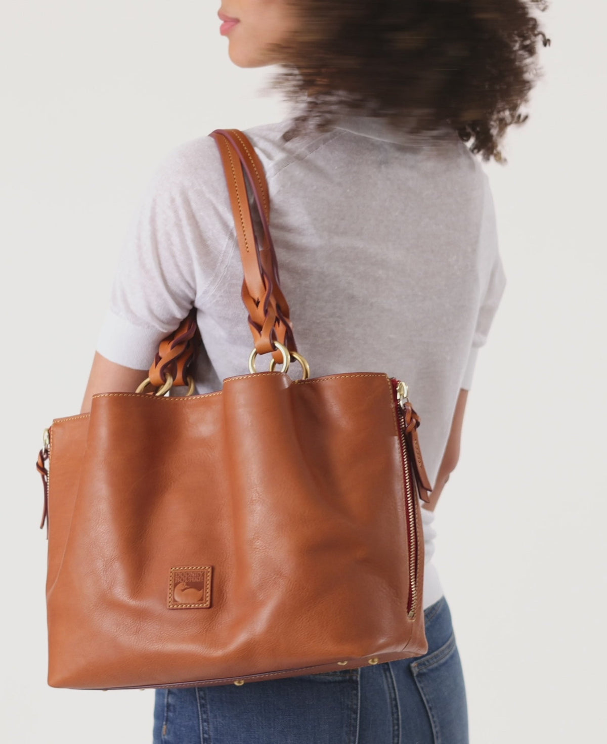 Dooney & Bourke Florentine Large Zip Barlow