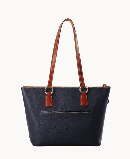 Dooney & Bourke Pebble Grain Small Wren Zip Tote