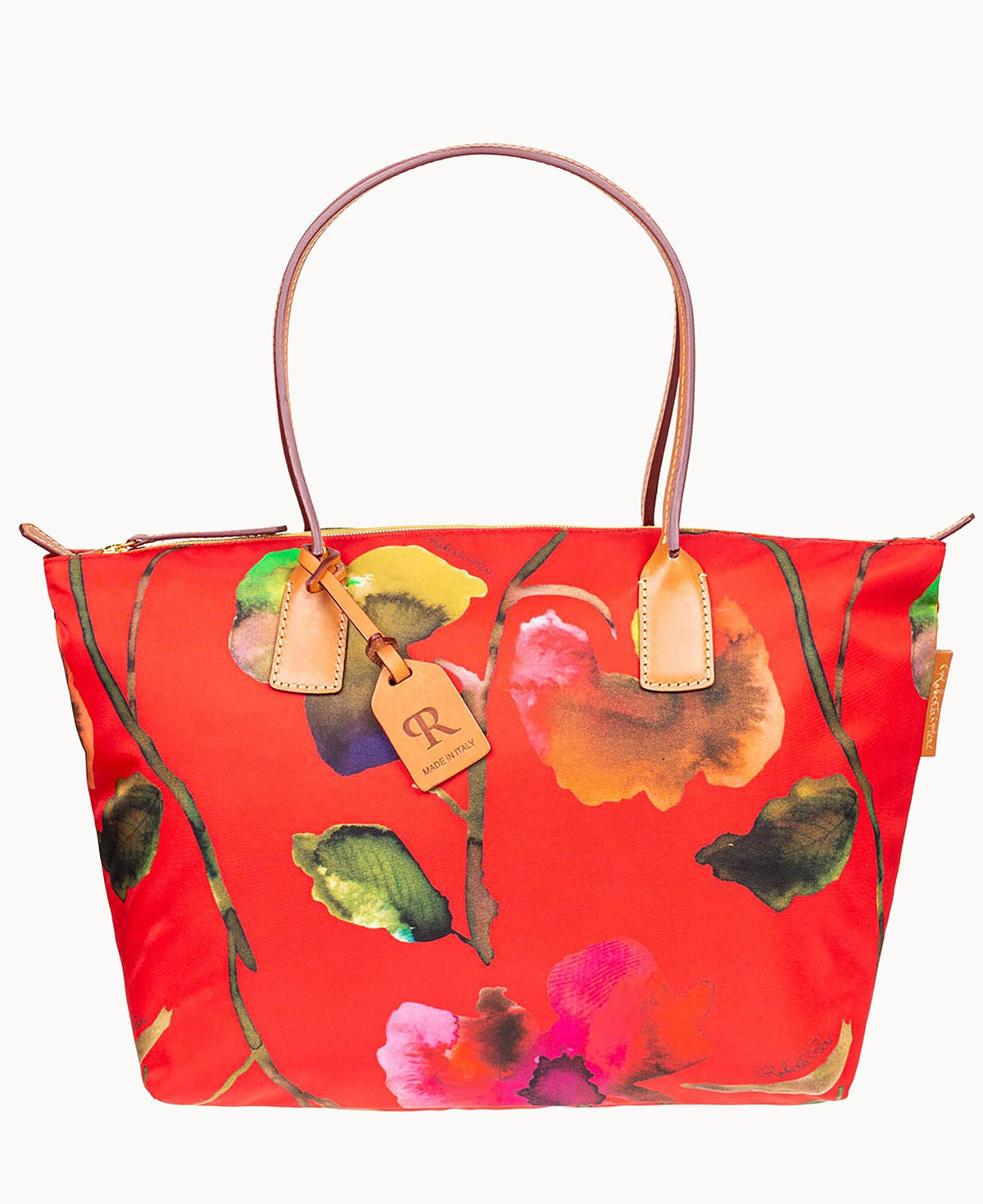 Dooney & Bourke Roberta Pieri Flower Classic Large Robertina Tote