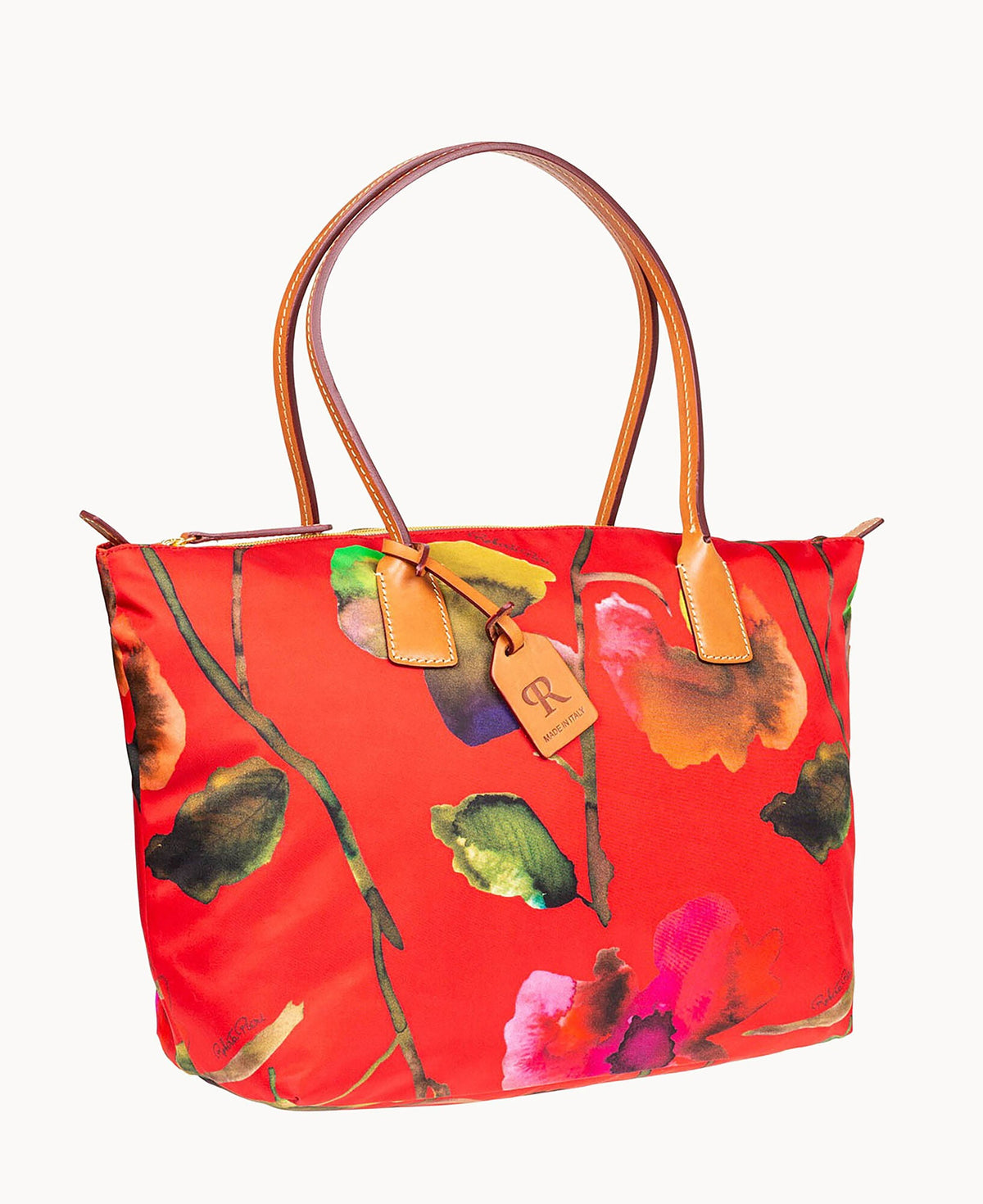 Dooney & Bourke Roberta Pieri Flower Classic Large Robertina Tote