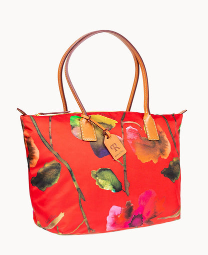 Dooney & Bourke Roberta Pieri Flower Classic Large Robertina Tote