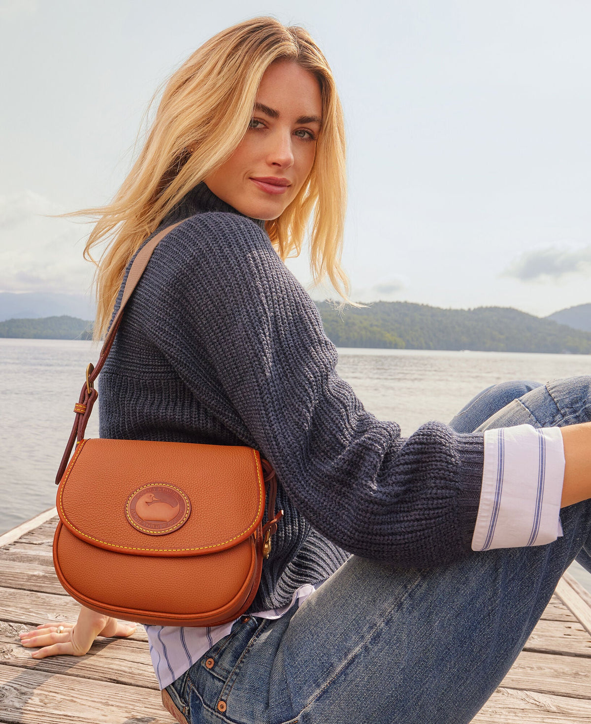 Dooney & Bourke All Weather Leather 3.0 Saddle Crossbody 20