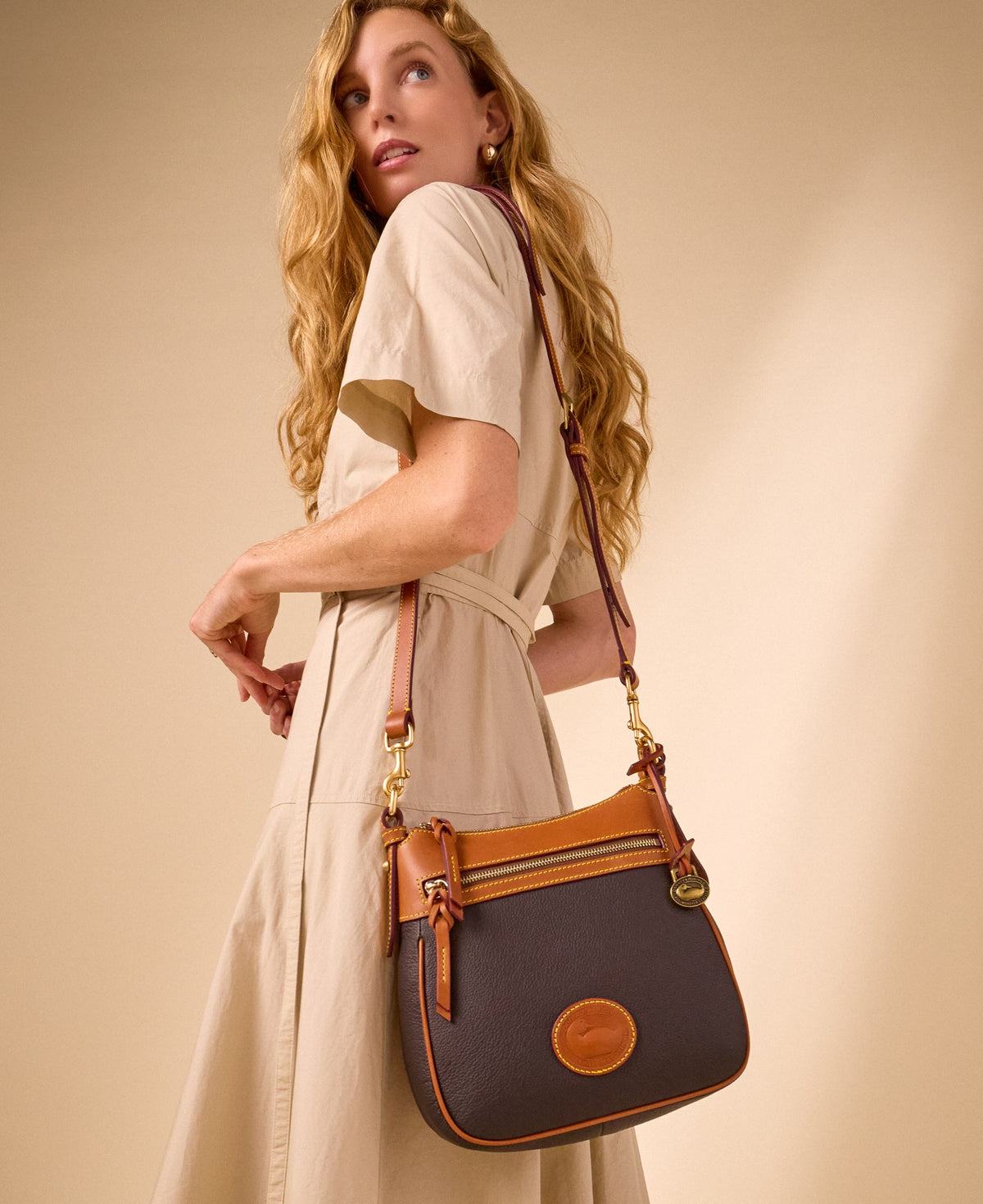 Dooney & Bourke All Weather Leather 3.0 Zip Top Crossbody 23