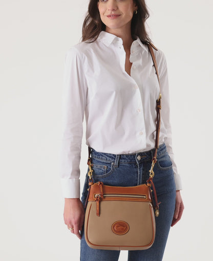 Dooney & Bourke All Weather Leather 3.0 Zip Top Crossbody 23