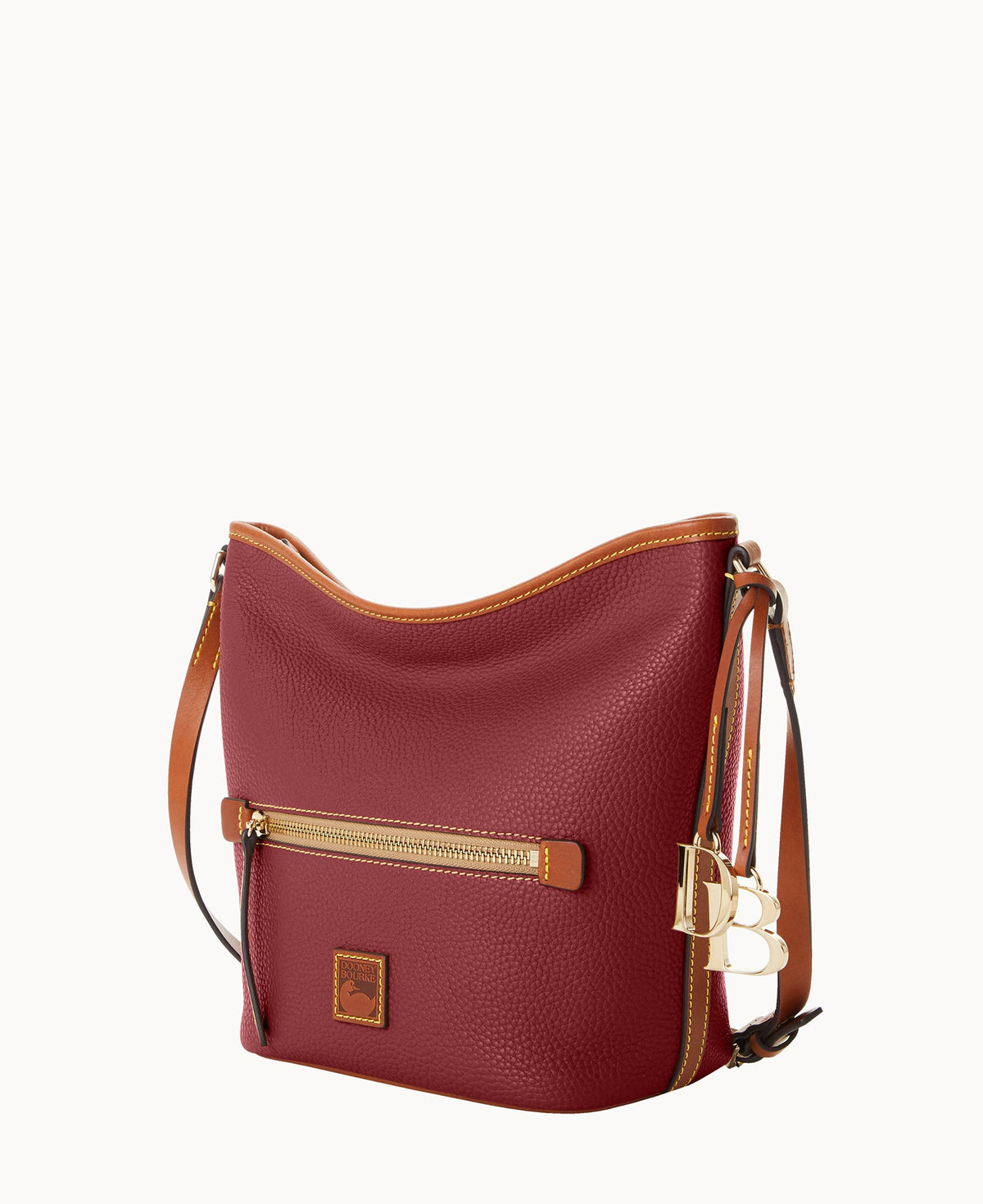 Dooney & Bourke Pebble Grain Zip Sac