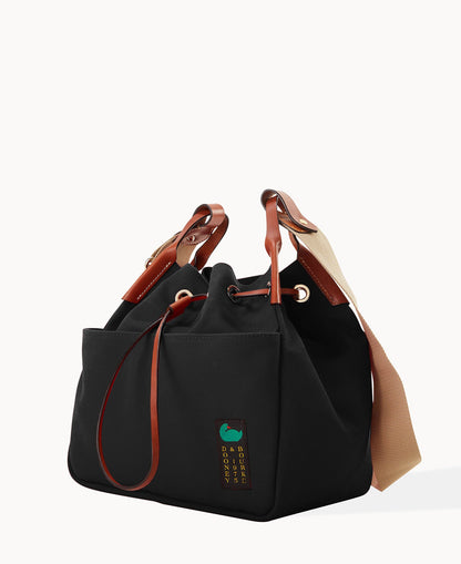 Dooney & Bourke Canvas Drawstring 30