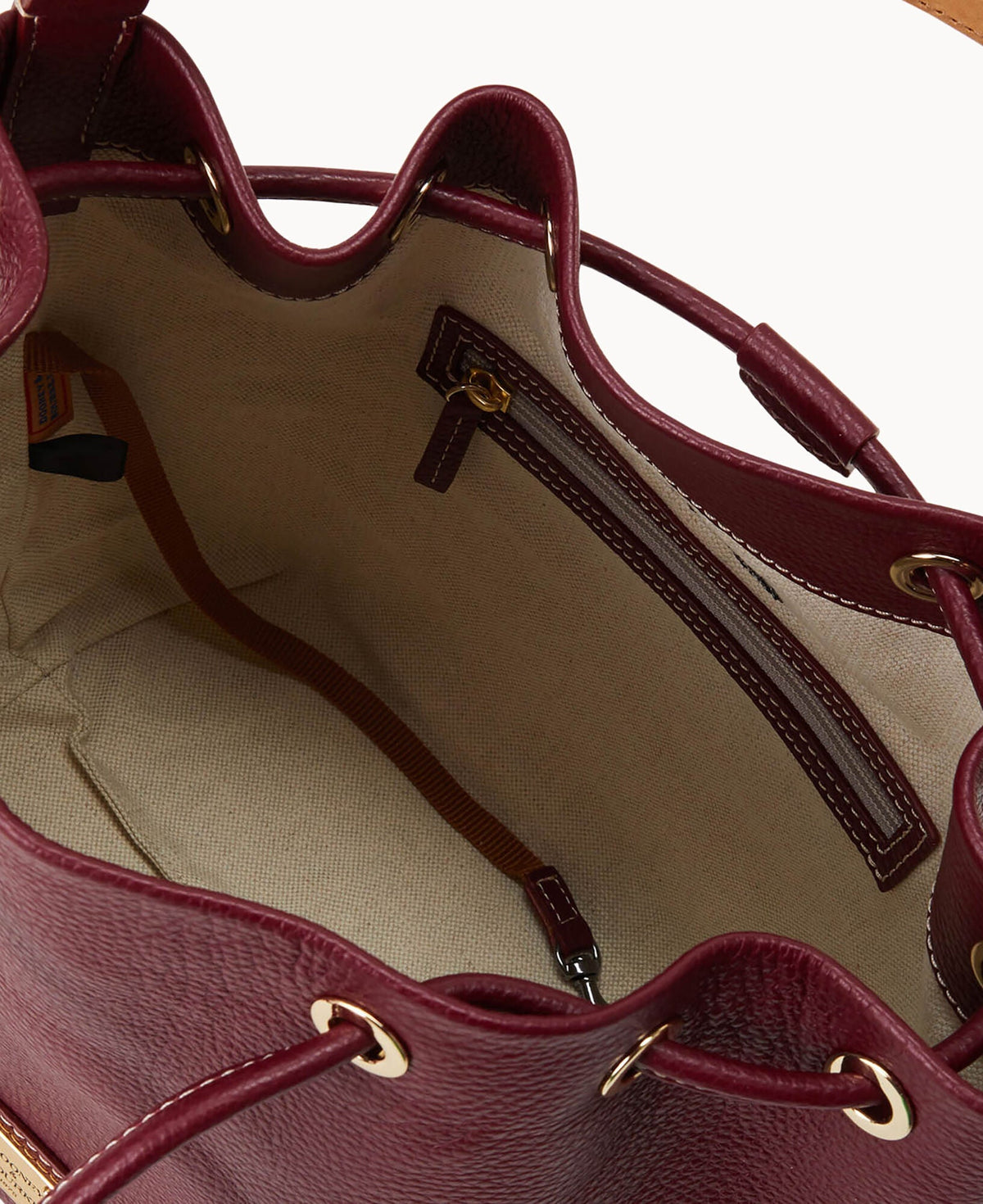 Dooney & Bourke Lucca Leather Drawstring