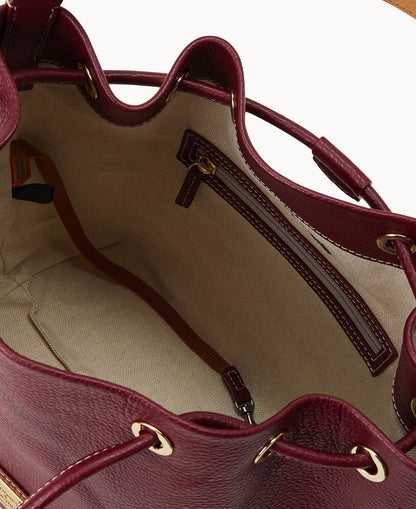 Dooney & Bourke Lucca Leather Drawstring