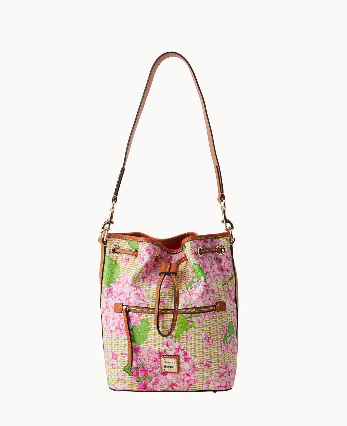 Dooney & Bourke Hydrangea Basketweave Drawstring