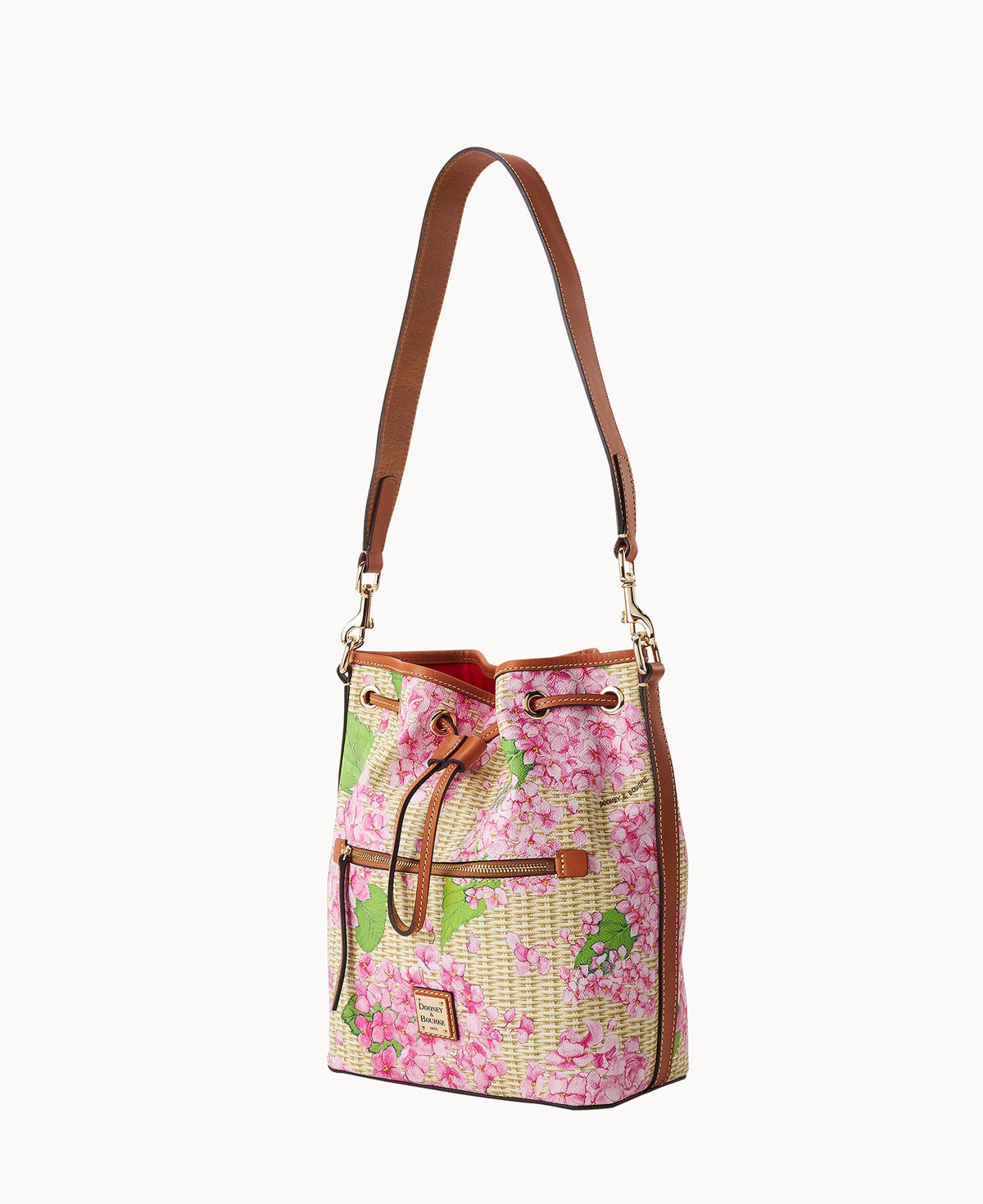 Dooney & Bourke Hydrangea Basketweave Drawstring