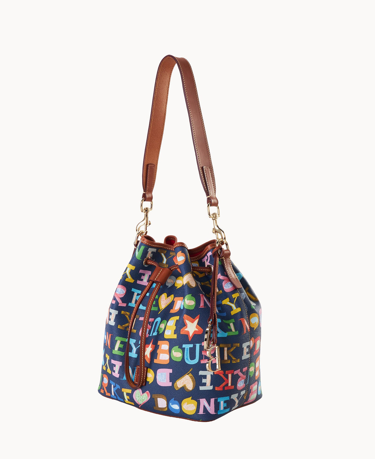 Dooney & Bourke Doodle II Coated Cotton Drawstring