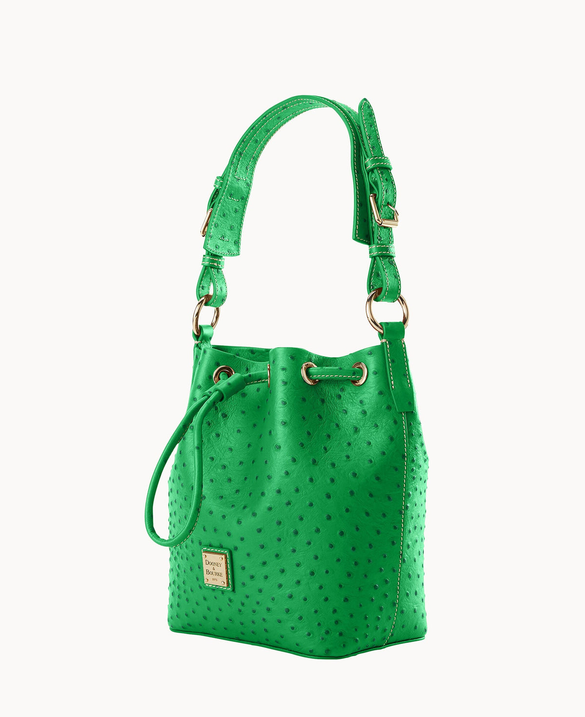 Dooney & Bourke Ostrich Small Drawstring