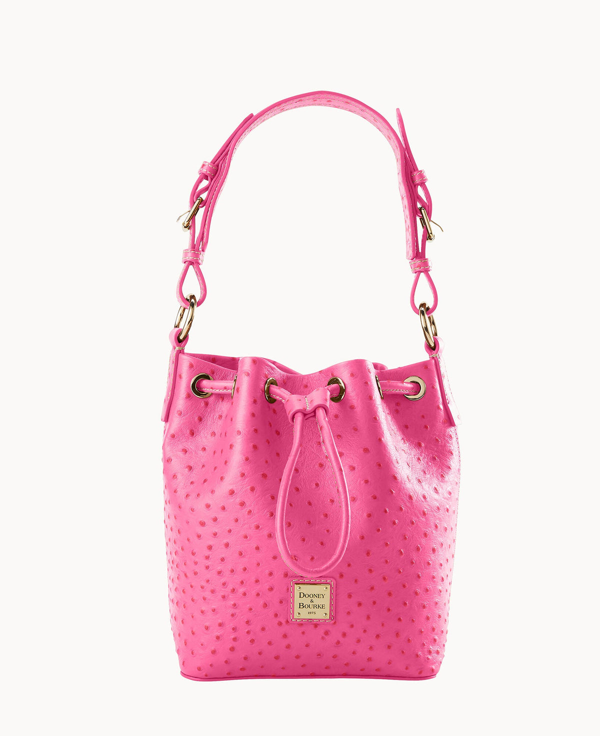 Dooney & Bourke Ostrich Small Drawstring