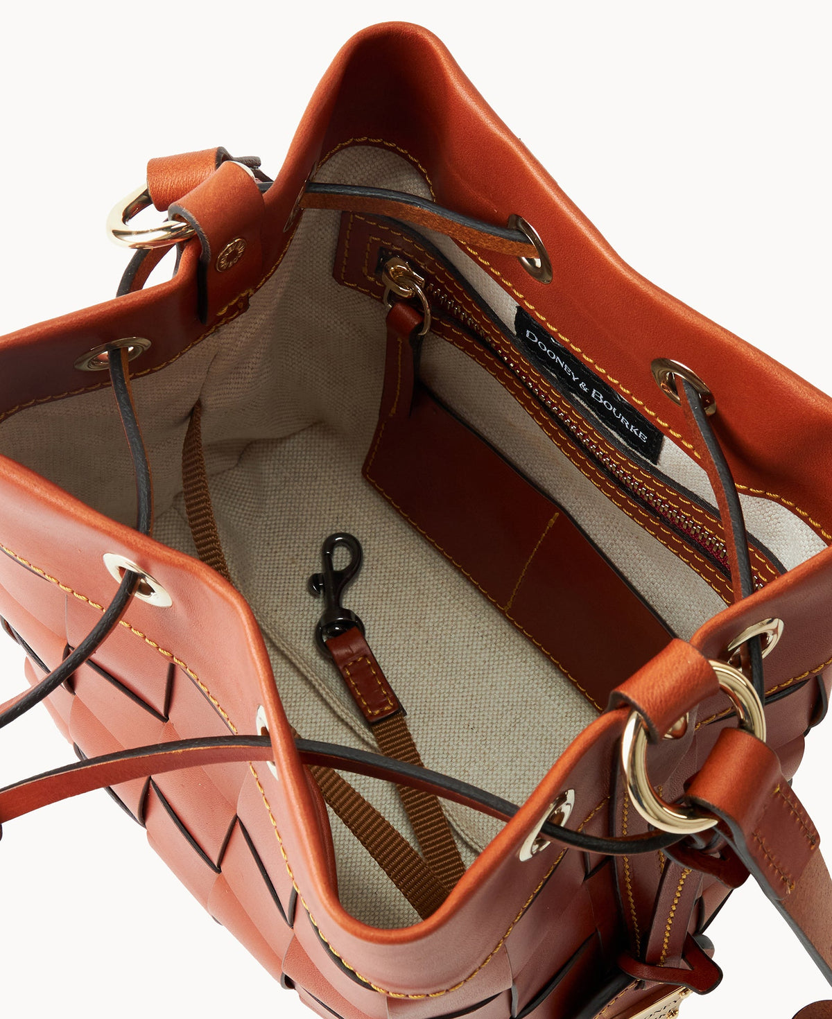 Dooney & Bourke Belmar Woven Drawstring 20