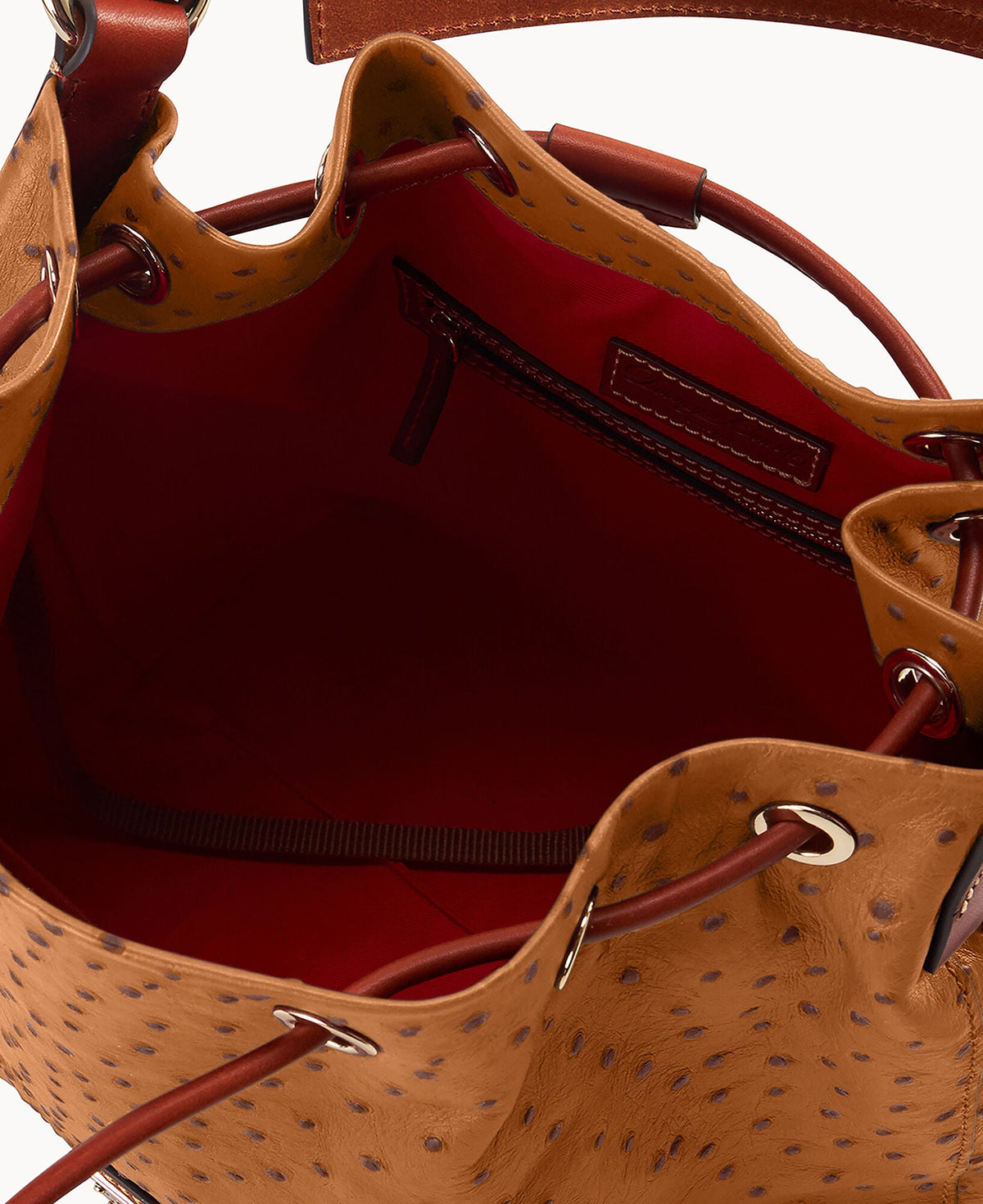 Dooney & Bourke Ostrich Drawstring