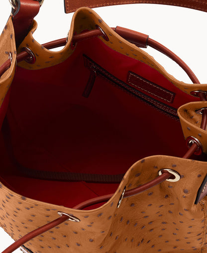 Dooney & Bourke Ostrich Drawstring