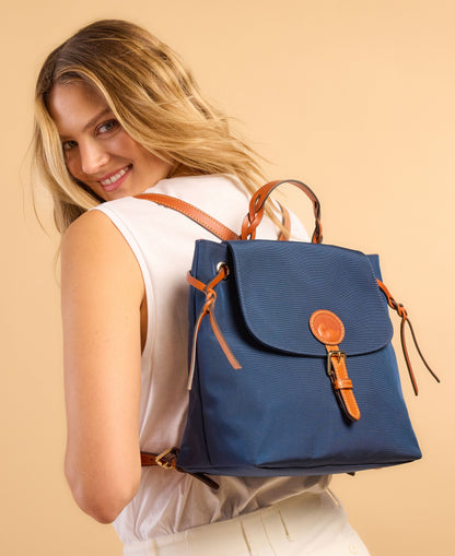 Dooney & Bourke Nylon Flap Backpack