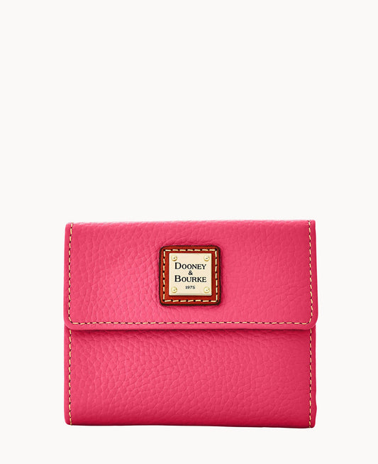 Dooney & Bourke Pebble Grain Small Flap Wallet