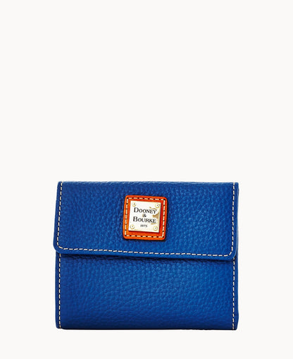 Dooney & Bourke Pebble Grain Small Flap Wallet