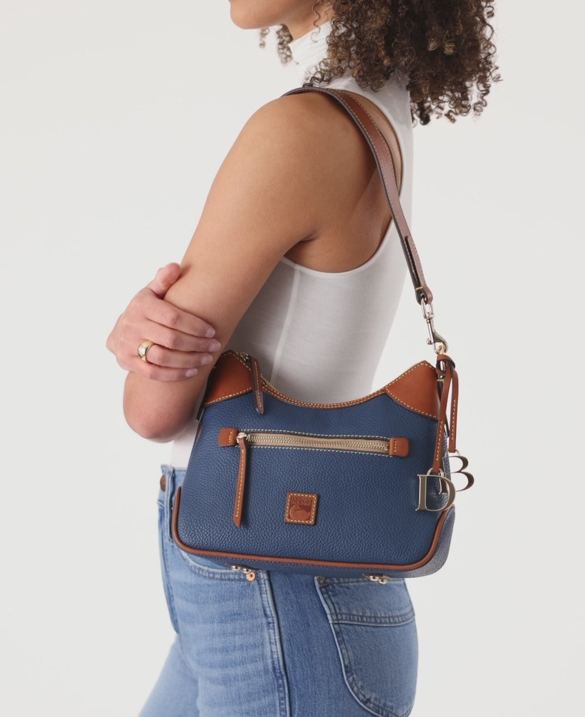 Dooney & Bourke Pebble Grain Small Hobo