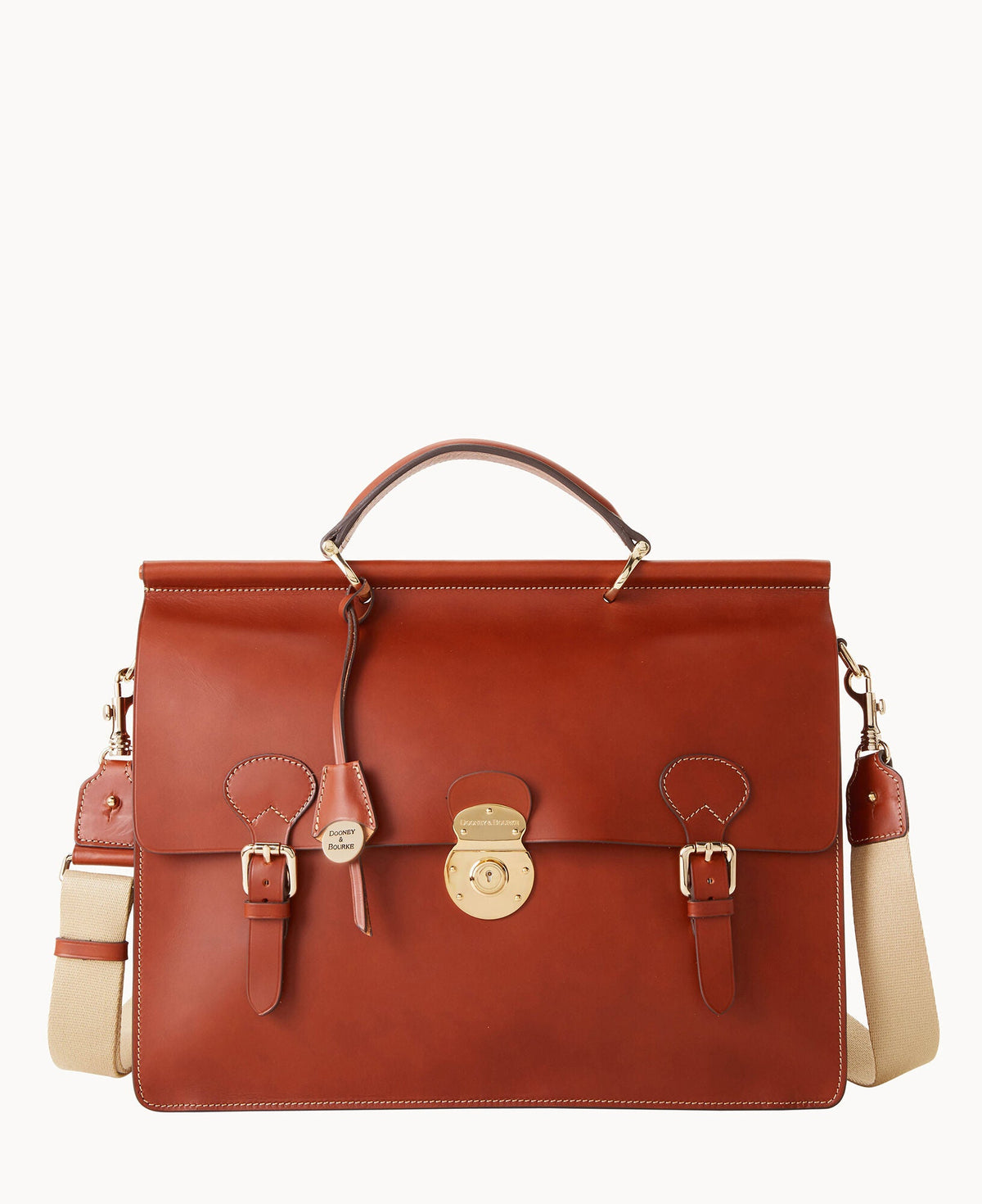 Dooney & Bourke Alto Double Gusset Buckle Briefcase