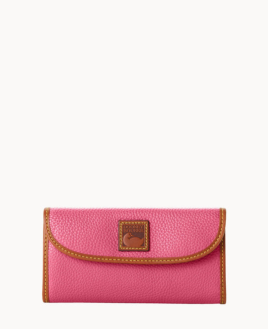 Dooney & Bourke Pebble Grain Continental Clutch