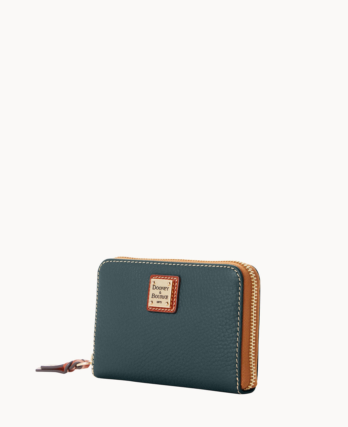 Dooney & Bourke Pebble Grain Medium Zip Around Wallet