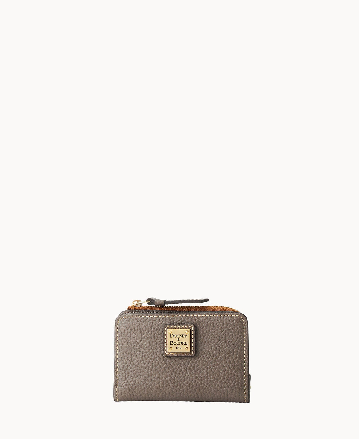 Dooney & Bourke Pebble Grain Zip Credit Card Wallet 12