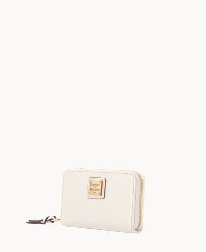 Dooney & Bourke Saffiano Large Zip Around Credit Card Case