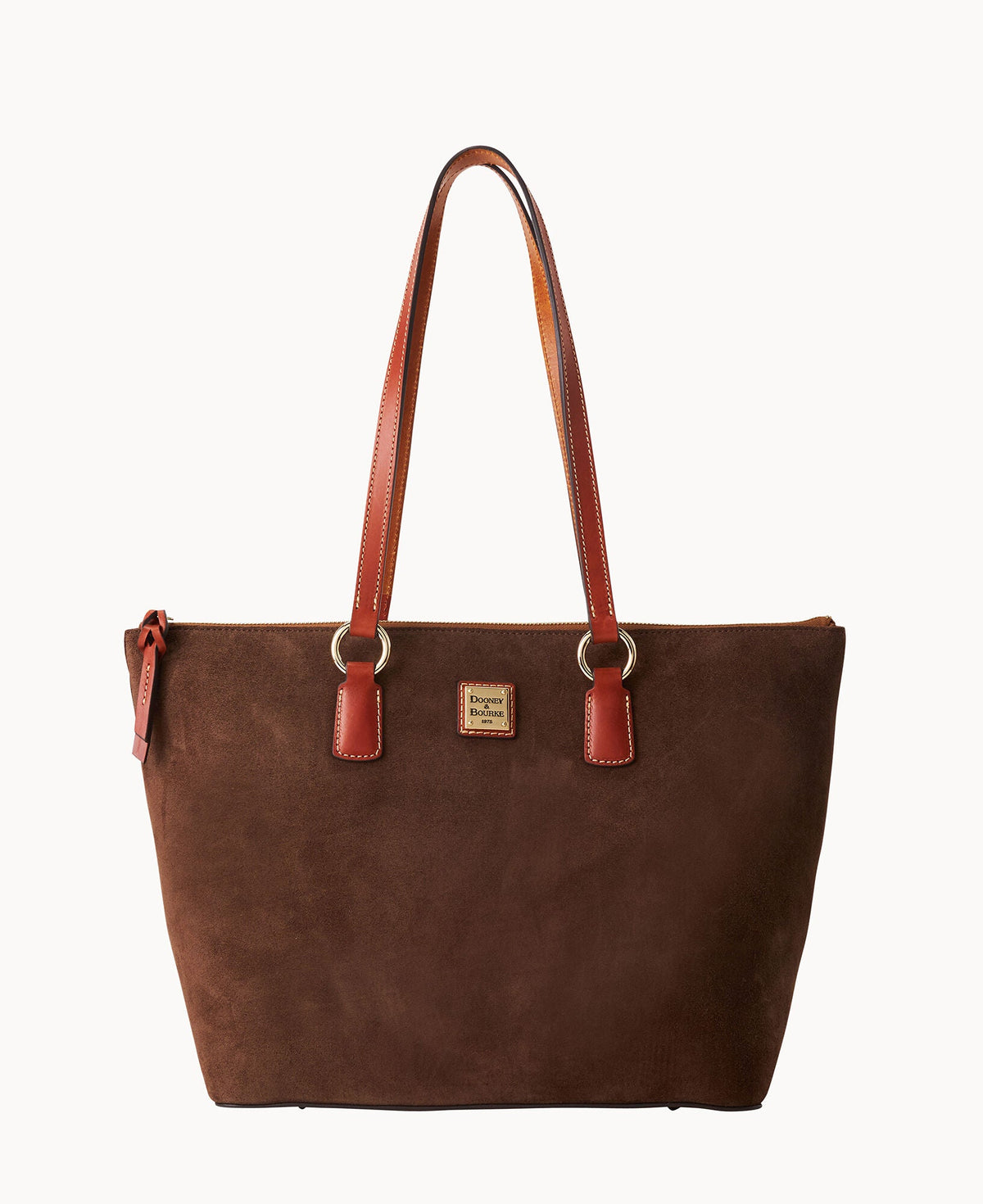 Dooney & Bourke Suede Wren Zip Tote