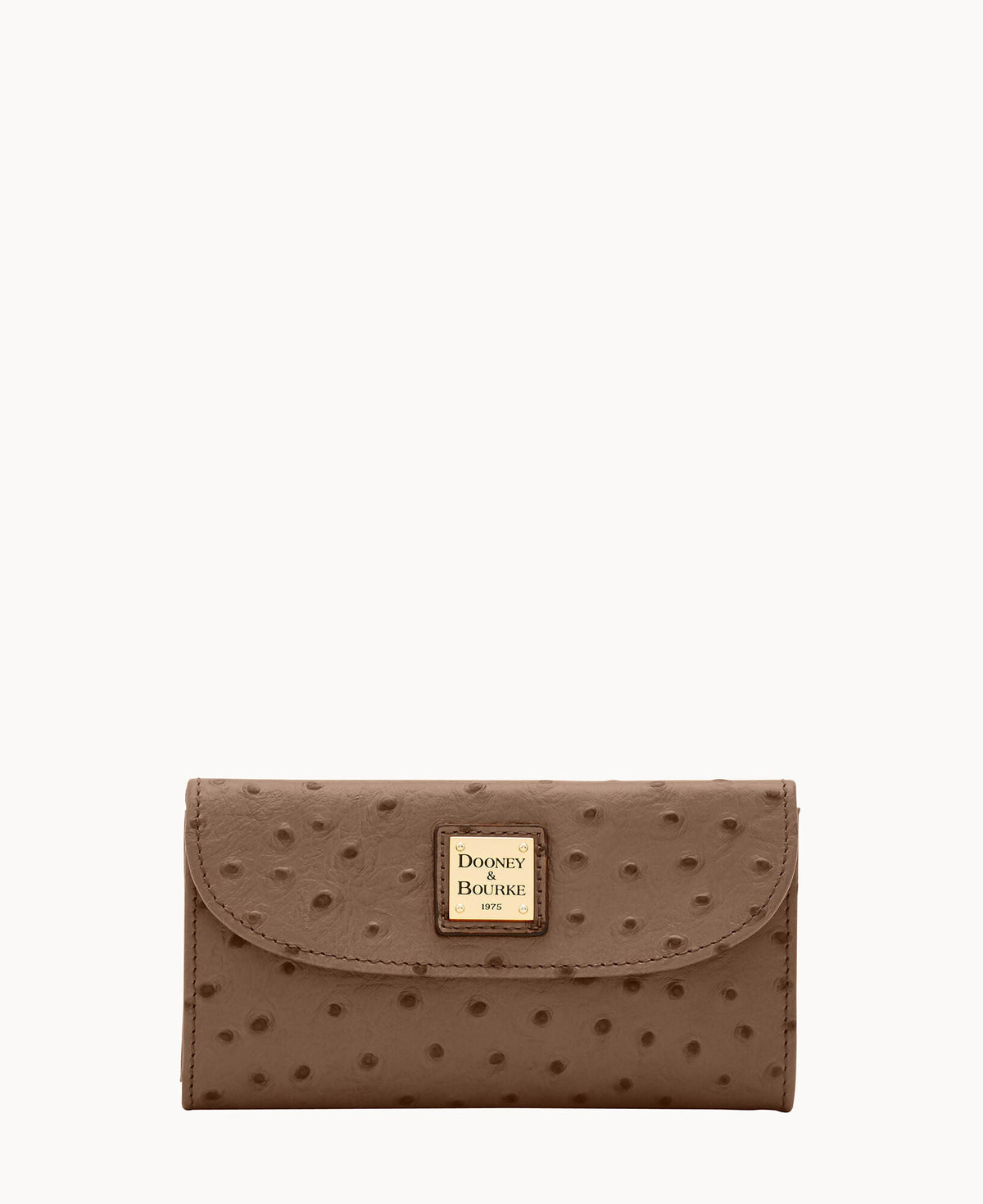 Dooney & Bourke Ostrich Continental Clutch