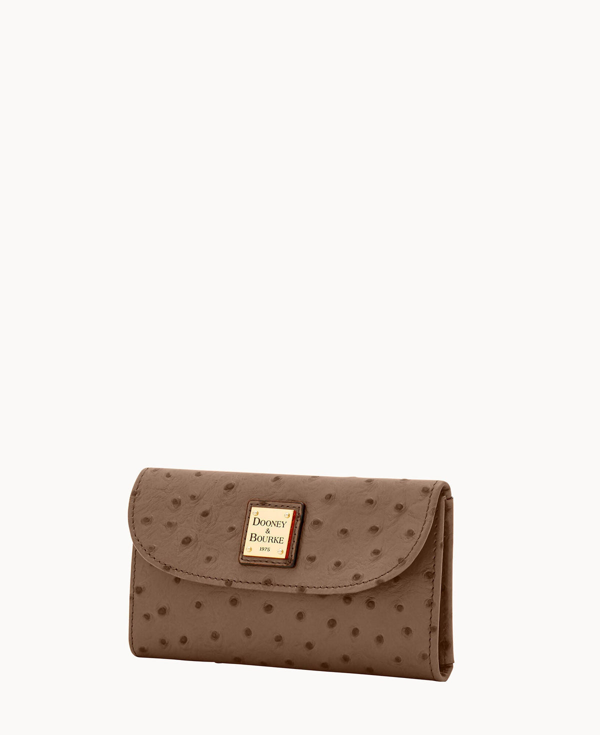 Dooney & Bourke Ostrich Continental Clutch