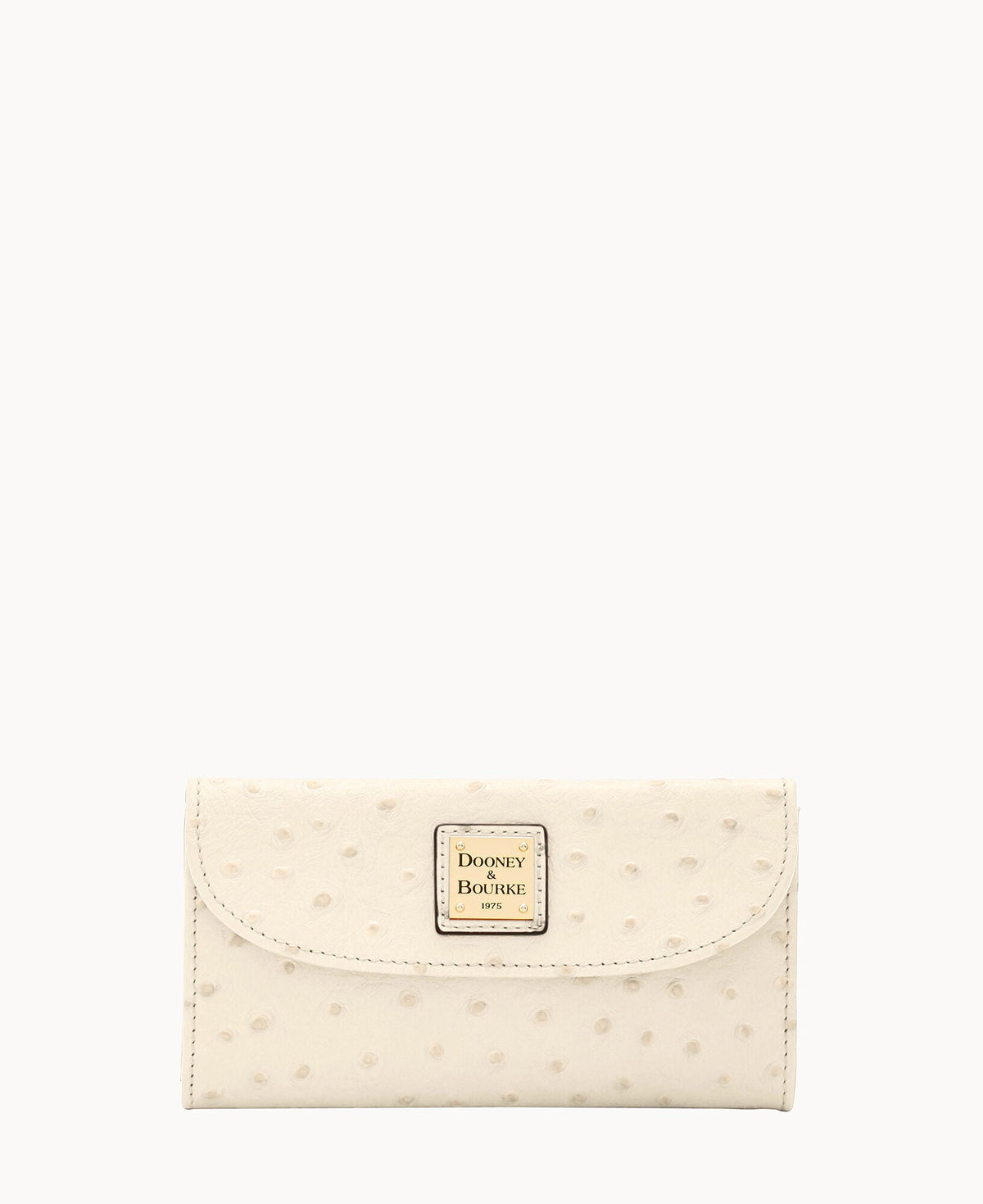 Dooney & Bourke Ostrich Continental Clutch