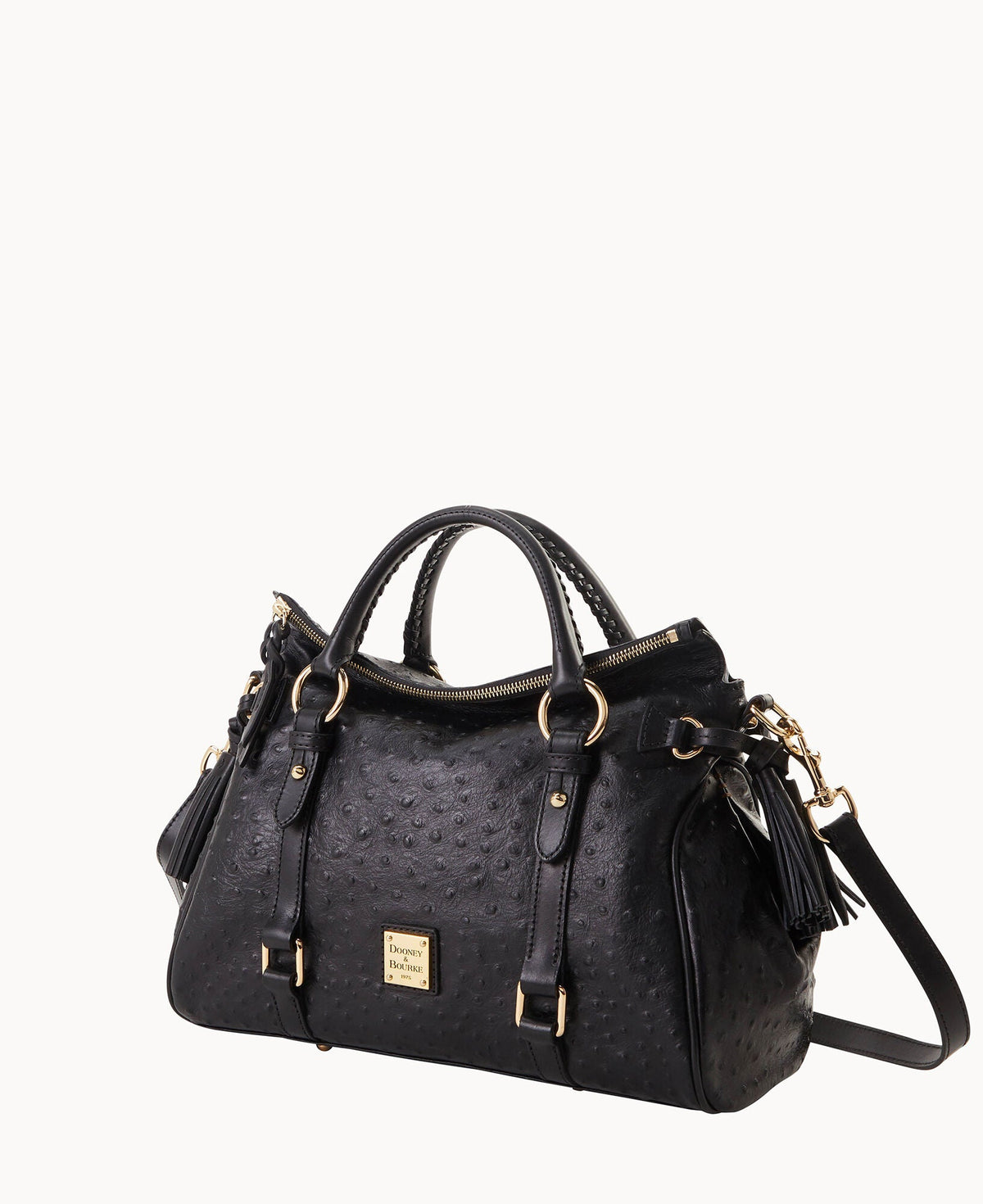 Dooney & Bourke Ostrich Large Satchel