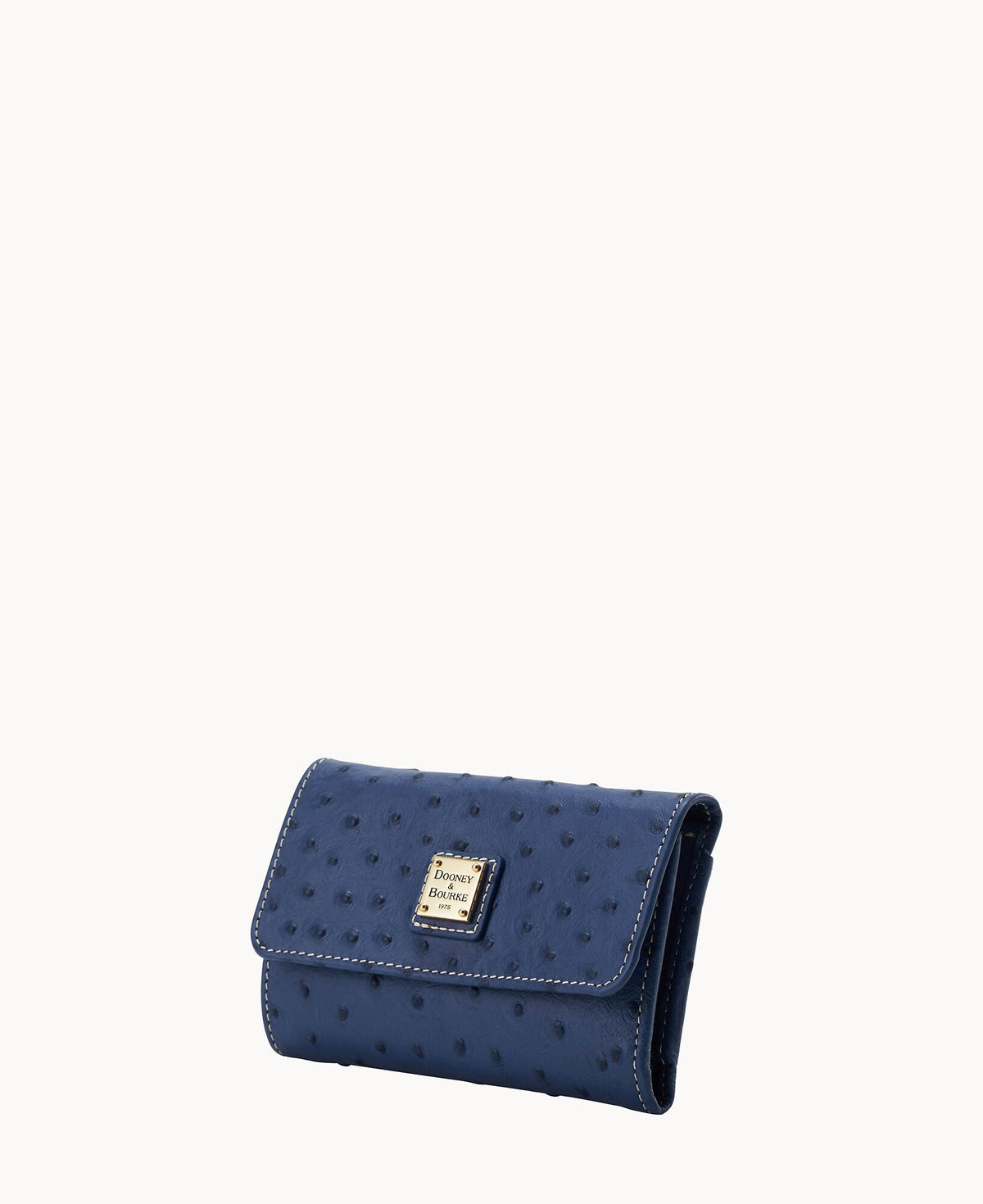 Dooney & Bourke Ostrich Flap Wallet