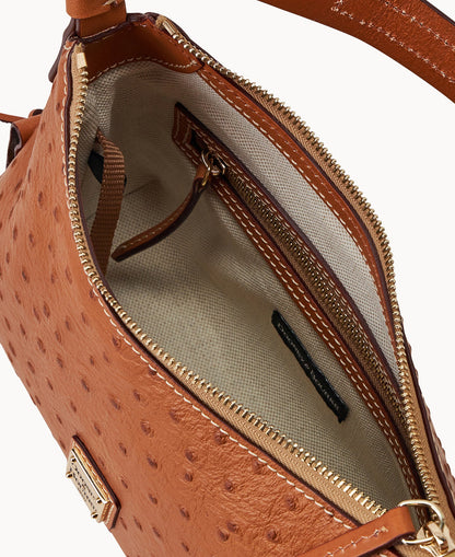 Dooney & Bourke Ostrich Hobo 25