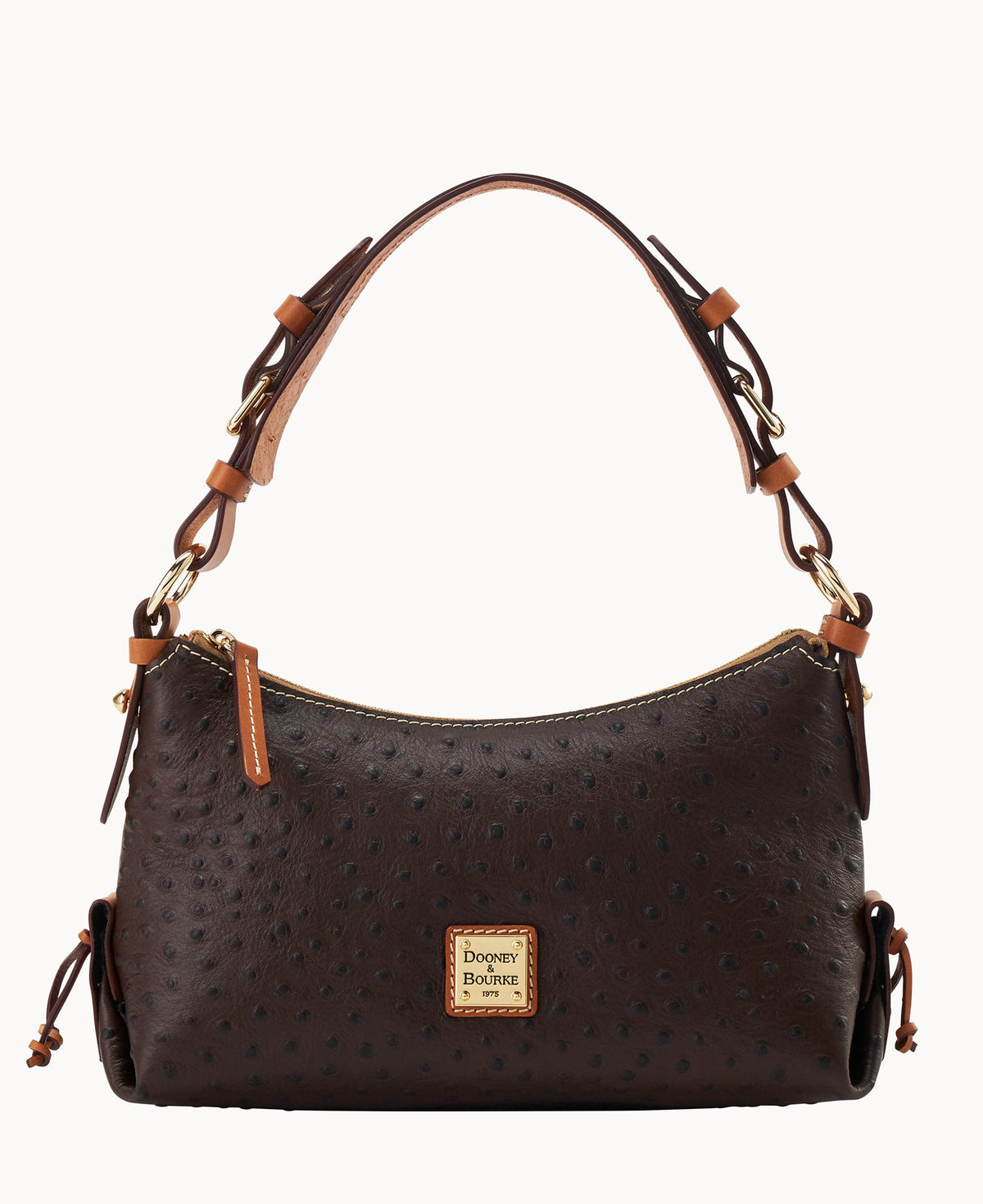 Dooney & Bourke Ostrich Hobo 25